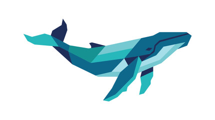 Geometric Whale © Pa