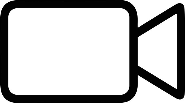 Simple Video Camera Icon