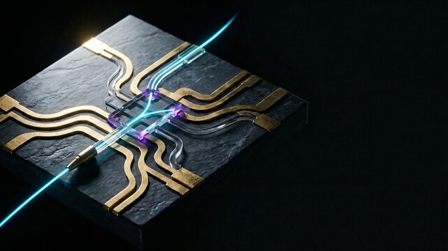 Silicon Photonics Modulator on Integrated Circuit Hardware with Laser Beam
