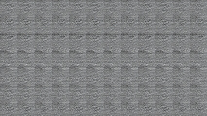 Fototapeta premium Detailed macro close up shot of grey fabric texture with woven patterns showing high resolution detail for design background projects