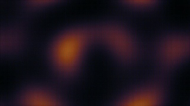 Abstract LED screen texture with shifting color gradients