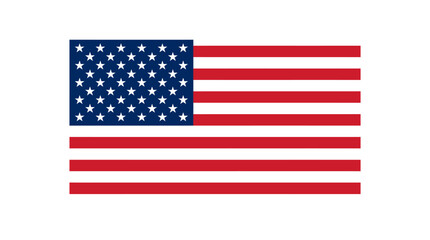 Fototapeta premium American flag waving symbol of freedom and patriotism