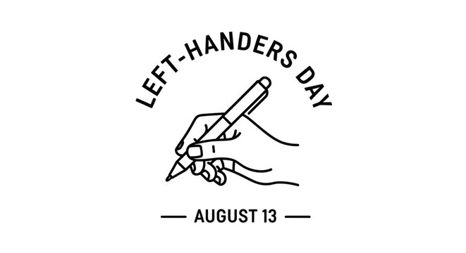 Left Hand Holding Pencil Drawing.