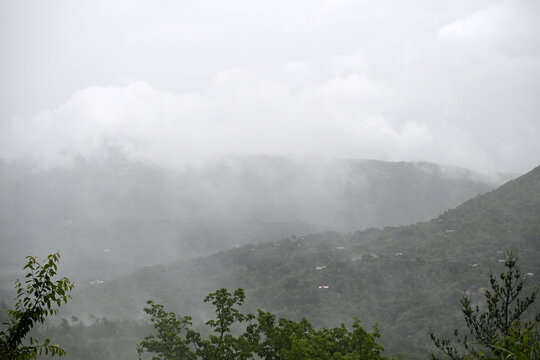 Rain in the Smoky Mountains
