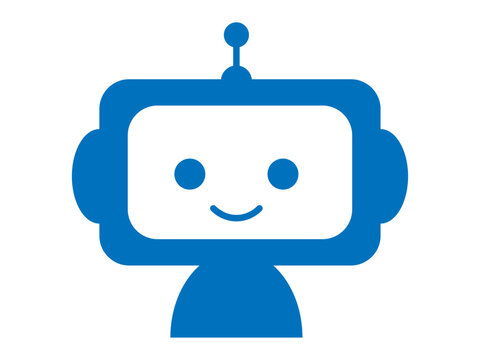 AIロボット（チャットボット）のアイコン