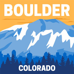 Stunning nature and sky in Boulder Colorado © americandigi