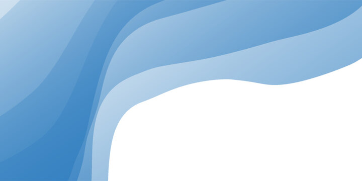 Simple blue waves background. Vector Illustration. modern concept. modern wave good gradient smooth