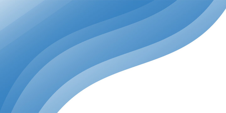 Simple blue waves background. Vector Illustration. modern concept. modern wave good gradient