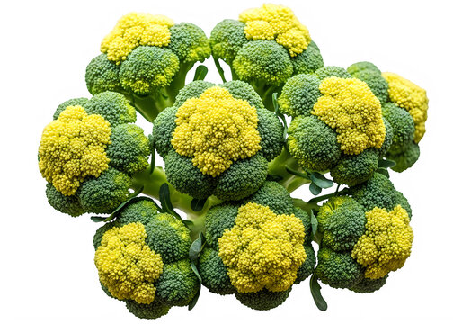 Fresh romanesco broccoli vegetable head