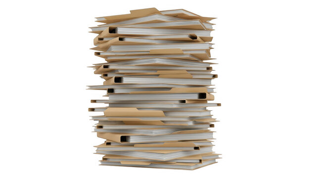 Stack of books on top of each other in a pile