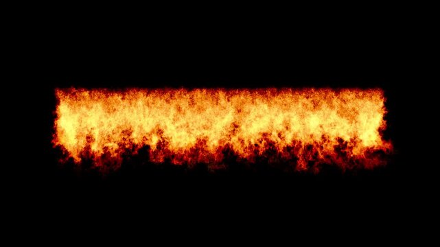 VFX Fire Frame CustomParts TopCenter 5 Seconds loop