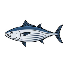 Fototapeta premium Tuna Fish Illustration