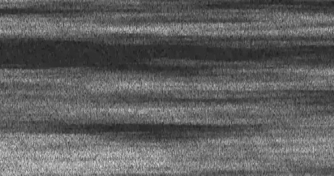 Analog tv noise background for signal loss and broadcast error. Television glitch interference and screen flashing distortion old style noise animation