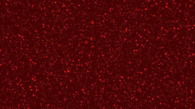Red Speckled Texture on Dark Red Background abstract