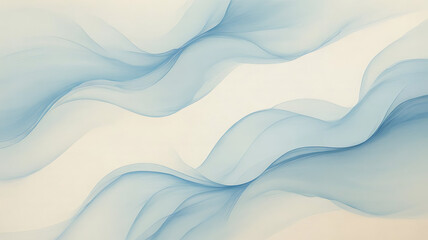 Obraz premium abstract blue background with waves