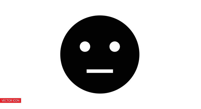 Sad face emoticon expression symbol.