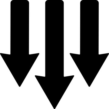 down