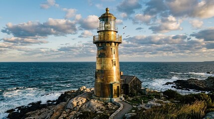 Obraz premium lighthouse on the coast