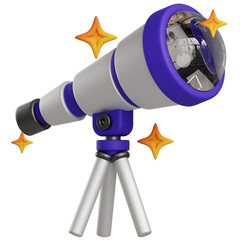 Space Telescope 3D Illustration © Spacelabs