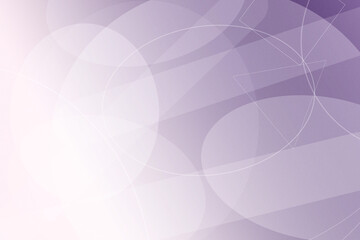 Fototapeta premium Soft purple abstract background with flowing curved lines and translucent shapes, conveying tranquility and modern creativity for tech, wellness, and event design.