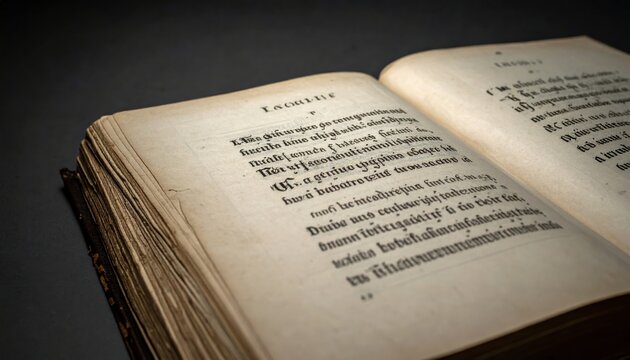 An ancient vellum codex with beautifully preserved uncial script, revealing historical text.
