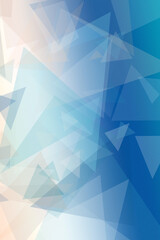 Obraz premium Clean white abstract polygon triangles create a bright minimal texture, giving a modern airy backdrop with space for typography, logos, and web layouts.
