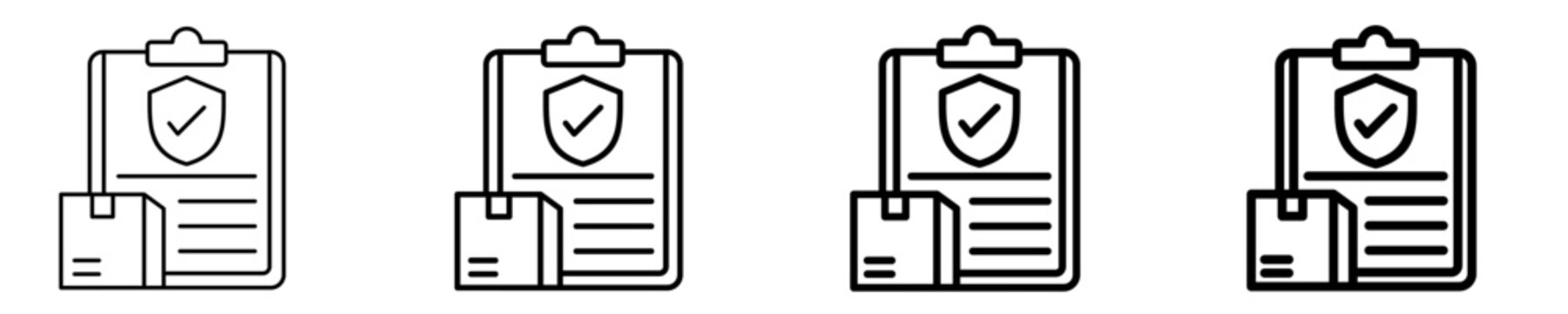 Quality Control Icon Set Different Style Collection