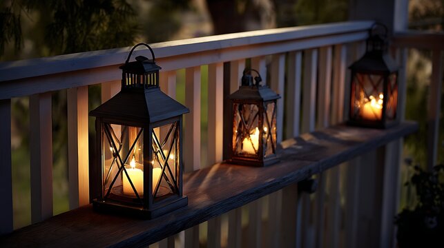 Cozy Evening Lanterns / 心地よい夕方のランタン