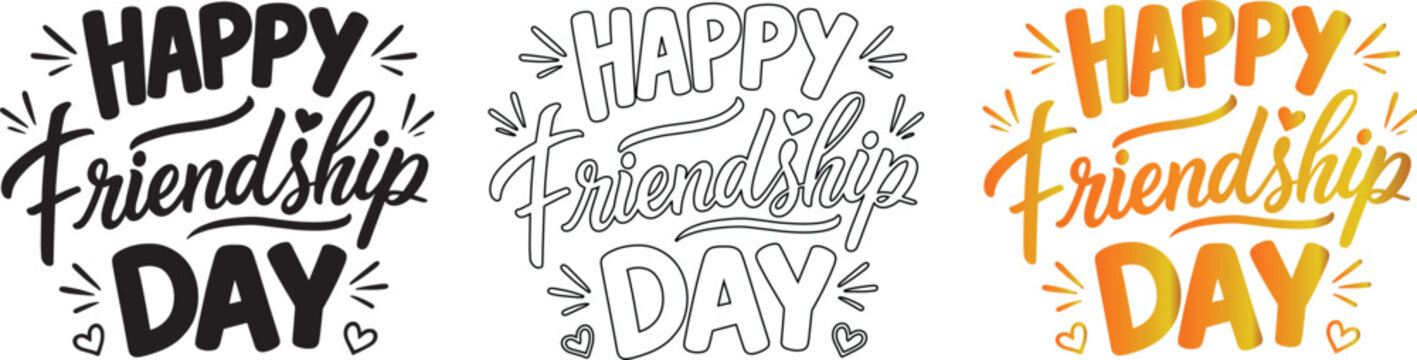 Happy friendship day
