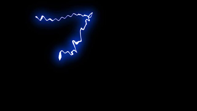 hand drawn 2d storm boom effects on black screen background for vfx compositing loop 4k, Flash FX Energy Overlay, 4k energy cartoon lightning elements, Cartoon electricity Shape Elements, park flash