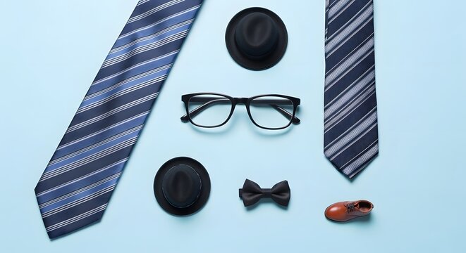 Father's day gift ideas ties hats glasses shoes stylish presents