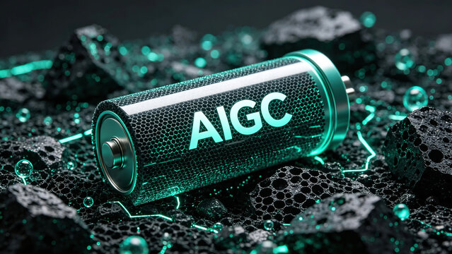 AIGC graphene-based supercapacitors, bearing the "AIGC" designation, are porous graphene electrodes used in electrochemical supercapacitors.