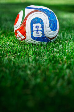 Fifa Adidas Trionda 2026 World Cup Soccer Ball Grass Closeup