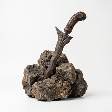 Ancient keris sword