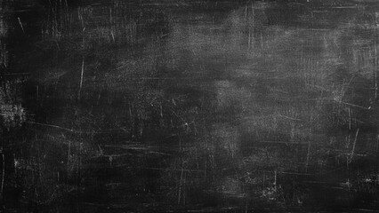 Chalk rubbed out on blackboard background. Vector design. © Sharmin