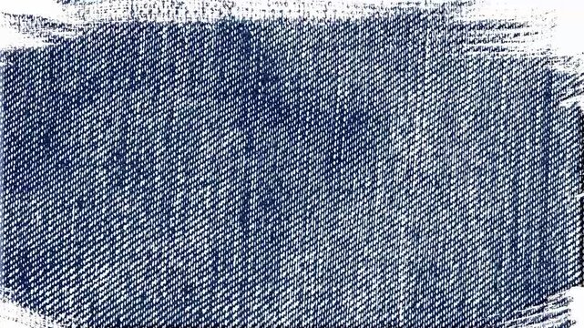 Abstract dynamic color background with moving realistic denim texture, blue wall. The texture of the loop for the video.