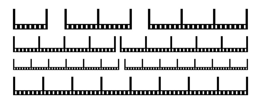 Film Strip Reel Border Set