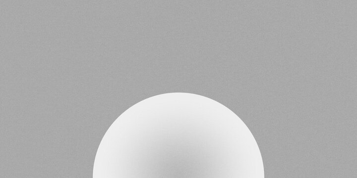 White, semi-circle, gradient background, abstract shape, design element
