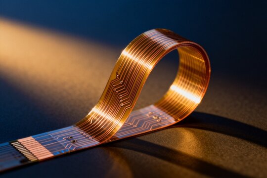 Flexible electronic circuit board