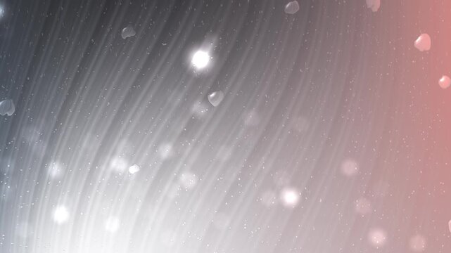 Gray pink abstract motion background light streaks droplets blurred bokeh texture glow pattern