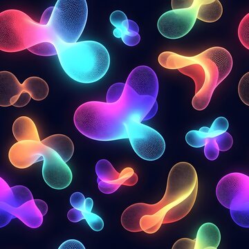 Vibrant Liquid Shapes Collection