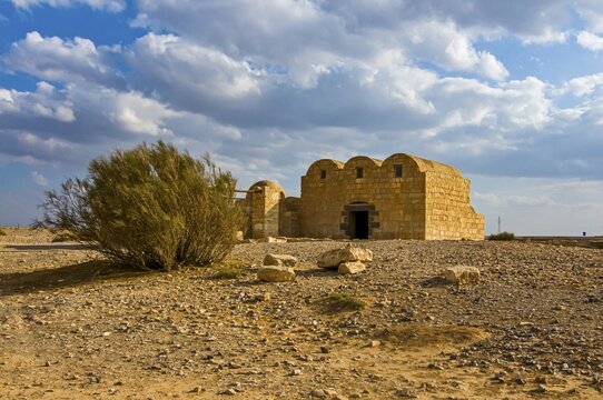 Castle, fortress in Quasayr Amra, Jordan