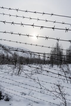 Former Gulag along the Road of Bones, Sakha Republic, Yakutia, Russia