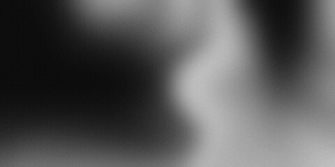 Fototapeta premium Abstract black and white gradient blurry background