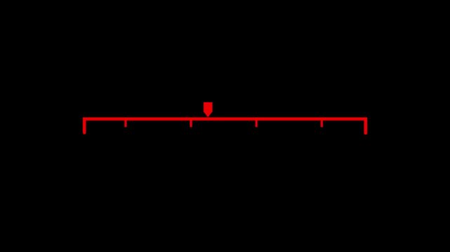 Simple infographic element - timeline icon animation. Timeline concept with seven steps. Can be used for workflow layout, diagram, banner.