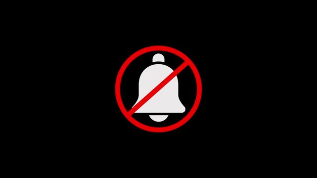No smoking sign loop animation red circle with cigarette symbol smoking prohibition symbol cigarette ban red circle no smoking