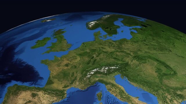 Animated Flight Path from London United Kingdom to Addis Ababa Ethiopia
