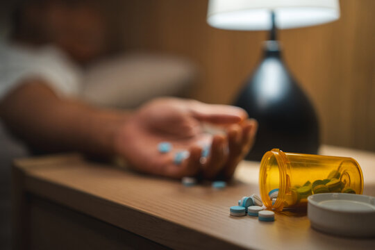 The young man was experiencing stress and depression and took pills to commit suicide.