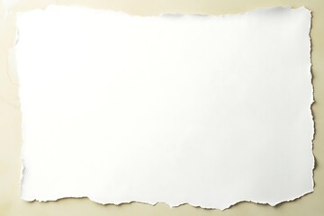 Obraz premium A crumpled white paper edge against a plain background