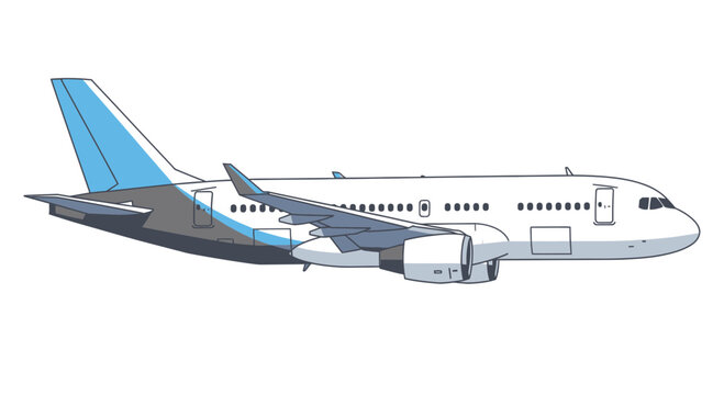 airplane, passenger plane